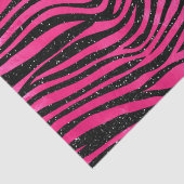 Schroefbandjes voor schitterende roze en zwarte gl tissuepapier (Detail)