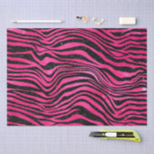 Schroefbandjes voor schitterende roze en zwarte gl tissuepapier (Craft)