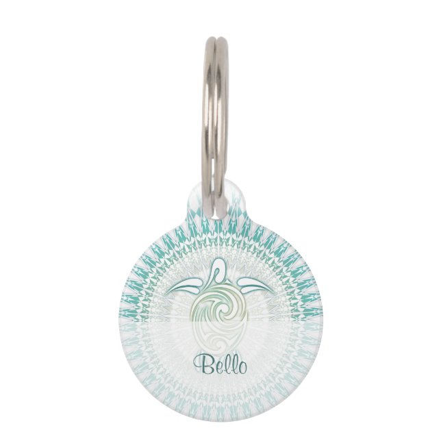 Schroefbandstijl Huisdierpenning (Voorkant)