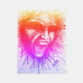 Schroefbeeld Fleece Deken (Voorkant)