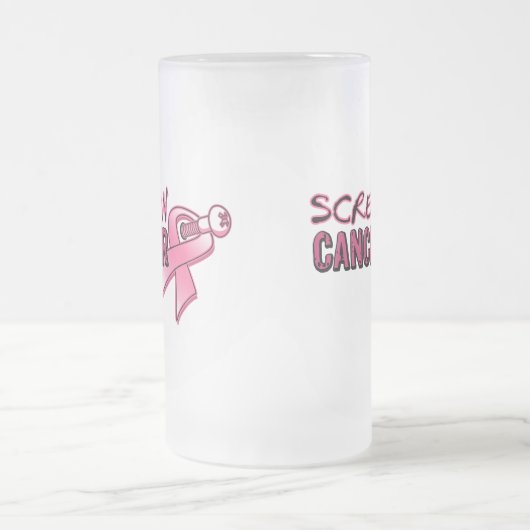 Schroefborstkanker Matglas Bierpul (Center)