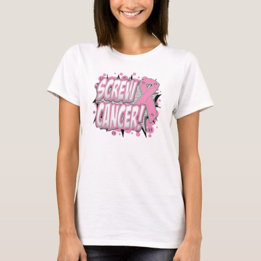 Schroefborstkanker T-shirt (Voorkant)