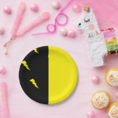 Schroefbouten patroon papieren bordje (Feest)