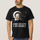 Schroefdoek en bliksem Galileo Zeer beangstigend T-shirt (Voorkant)
