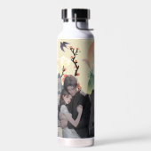 schroefdraadwaterfles waterfles (Links)