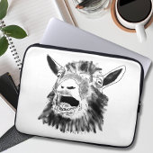Schroefgeit Funny Drawing Laptop Sleeve