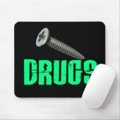 Schroefgeneesmiddelen Licht groen Muismat (Met muis)