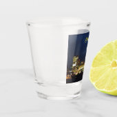 Schroefglas met nachtverlichting shot glas (Links)