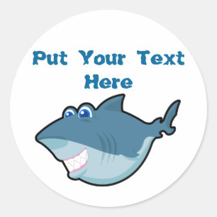 Schroefhaaienvinkers Ronde Sticker