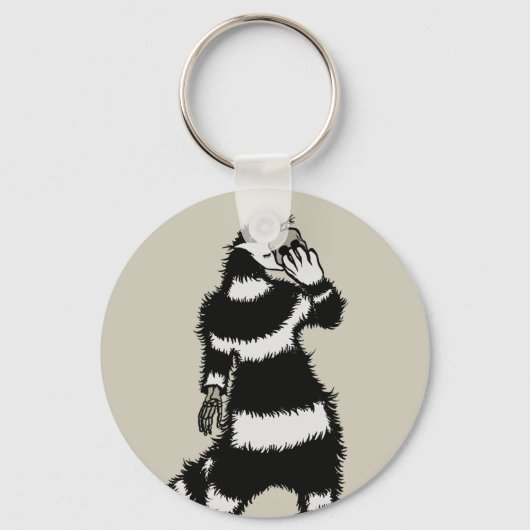 Schroefkat Schroefbeen Sleutelhanger (Voorkant)