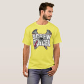 Schroefkop en halskanker t-shirt (Voorkant volledig)