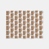 Schroeflaag voor rotatielabels fleece deken (Voorkant (Horizontaal))