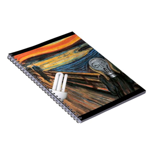 Schroeflamp Notitieboek (Rechterzijde)