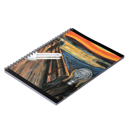 Schroeflamp Notitieboek (Linkerzijde)