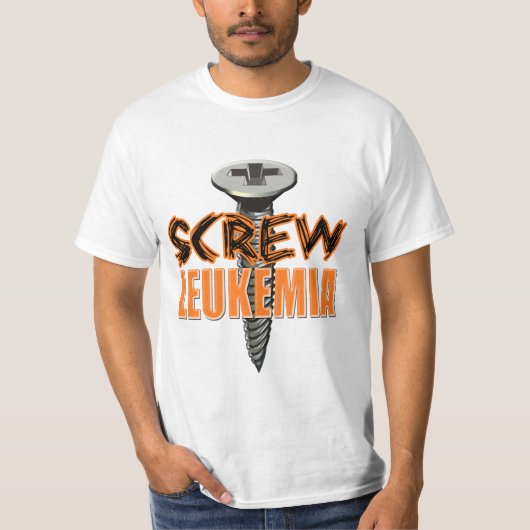 Schroefleukemie T-shirt (Voorkant)
