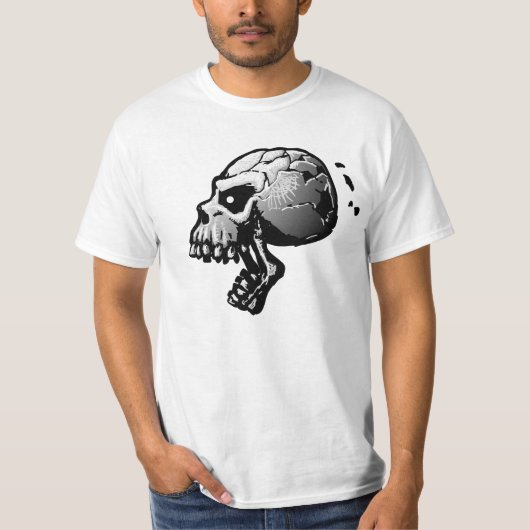 Schroefmachine B&W T-shirt (Voorkant)