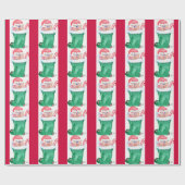Schroefpapier, kerstpapier cadeaupapier (Vlak)