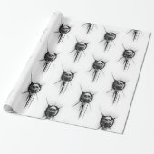 Schroefpapier voor schedelovervulling cadeaupapier (Uitgerold)