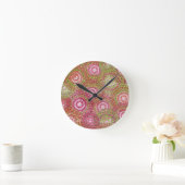 Schroefpapiereffect Ronde Klok (Huis)