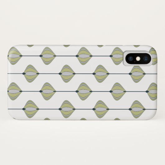 Schroefpatroon Case-Mate iPhone Case (Achterkant (horizontaal))
