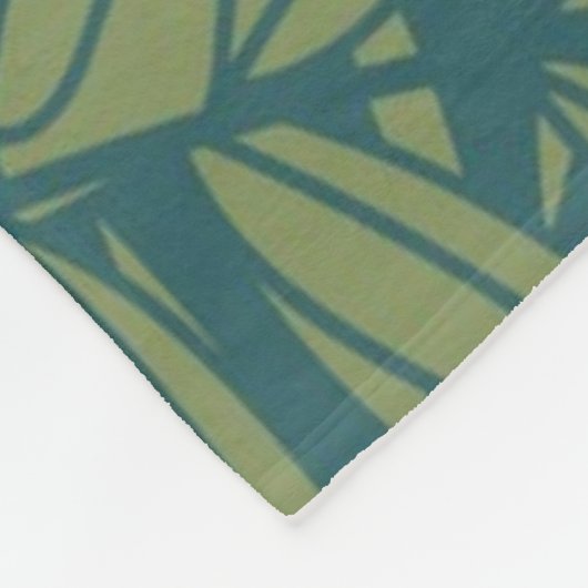 Schroefpatroon Fleece Deken (Hoek)