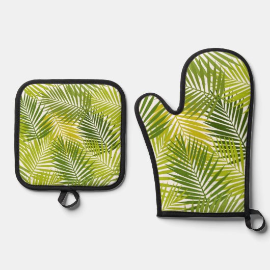 Schroefpatroon Ovenwant & Pannenlap Set (Voorkant)