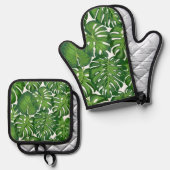 Schroefpatroon Ovenwant & Pannenlap Set (Voorkant / Achterkant)