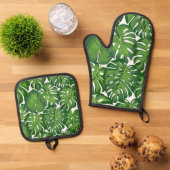 Schroefpatroon Ovenwant & Pannenlap Set (Top down)