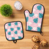 Schroefpatroon Ovenwant & Pannenlap Set (Top down)
