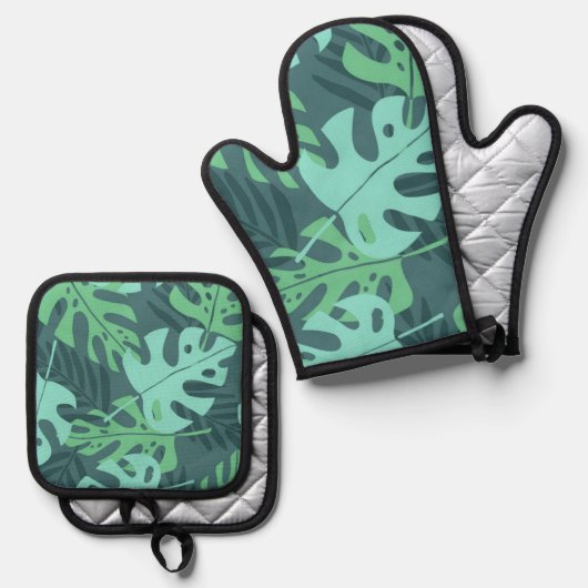 Schroefpatroon Ovenwant & Pannenlap Set (Voorkant / Achterkant)