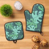 Schroefpatroon Ovenwant & Pannenlap Set (Top down)