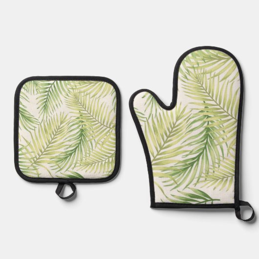 Schroefpatroon Ovenwant & Pannenlap Set (Voorkant)