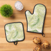 Schroefpatroon Ovenwant & Pannenlap Set (Top down)