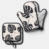 Schroefpatroon Ovenwant & Pannenlap Set (Voorkant / Achterkant)
