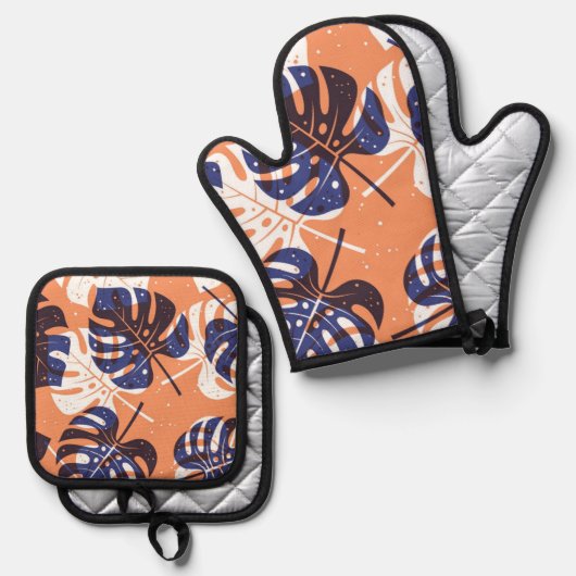 Schroefpatroon Ovenwant & Pannenlap Set (Voorkant / Achterkant)