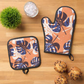 Schroefpatroon Ovenwant & Pannenlap Set (Top down)