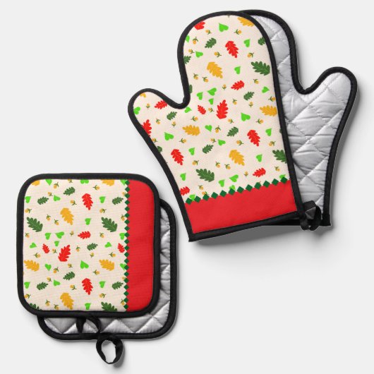 Schroefpatroon Ovenwant & Pannenlap Set (Voorkant / Achterkant)