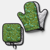 Schroefpatroon Ovenwant & Pannenlap Set (Voorkant / Achterkant)