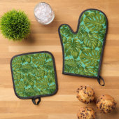 Schroefpatroon Ovenwant & Pannenlap Set (Top down)