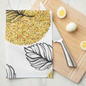 Schroefpatroon Theedoek (Quarter Fold)