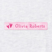 Schroefrokken en sms- en sms-kleding labels (Design 1)