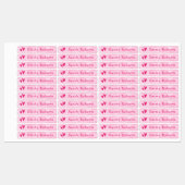 Schroefrokken en sms- en sms-kleding labels (Vel)