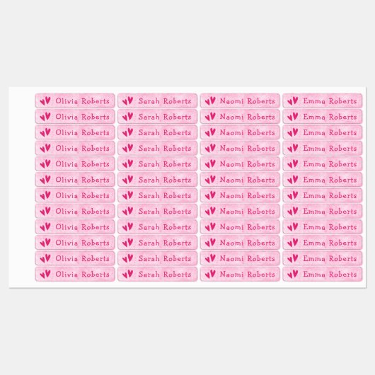 Schroefrokken en sms- en sms-kleding labels (Vel)