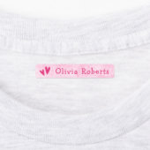 Schroefrokken en sms- en sms-kleding labels (Aangebracht)