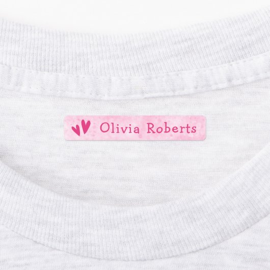 Schroefrokken en sms- en sms-kleding labels (Aangebracht)