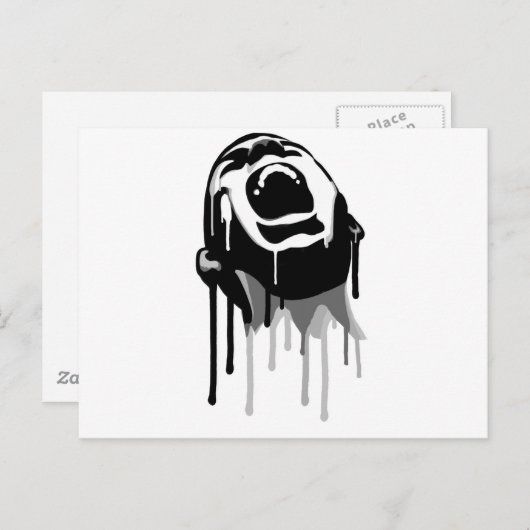 Schroefscherm Briefkaart (Voorkant / Achterkant)