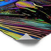 Schroefschilderingsgezindenmeer Natuur Poster (Hoek)