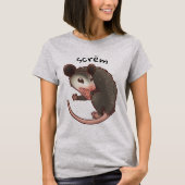 Schroefschilders van het T-shirt Opossum of Scrëm (Voorkant)