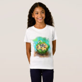 Schroefschildpad en Ladybug Spelen Kinder T-Shirt (Voorkant volledig)