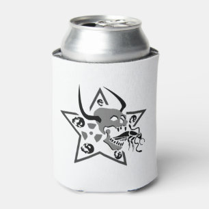 Schroefschuim Skull Pentagram Blikjeskoeler